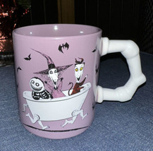 The Nightmare Before Christmas Lock Shock &amp; Barrel Bone Handle Pale Purple 20oz - $23.99