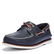Timberland Men&#39;s Classic 2-Eye Boat Shoe, Rootbeer/Brown, 10 M - £111.74 GBP+