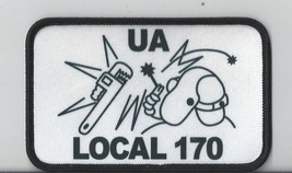 UA LOCAL 170 Vancouver B.C. PLUMBERS PIPEFITTERS WELDERS UNION PATCH  - $8.00