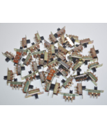 Lot of 50 NOS UID Mini On-On Slide Switch SPDT Solder Terminals 10-000-0058 - $31.20 CAD