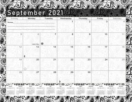 2021-2022 Monthly Magnetic/Desk Calendar - 16 Months - (Edition #11) - £10.71 GBP