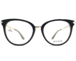 Guess Eyeglasses Frames GU2753 005 Black Gold Cat Eye Full Rim 51-17-140 - $69.91