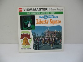 Vintage View-Master Stereo Walt Disney World Liberty Square Magic Kingdom A 950 - $14.99