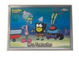 Topps Chrome SpongeBob 25th Anniversary Mrs. Tentacles #21 Card Near Mint - $12.86