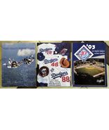 3 Los Angeles Dodgers Vero Beach Spring Training Souvenir Programs (&#39;86/... - $216.42 MXN