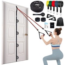Door Anchor Strap For Exercises, Multi Point Anchor Gym Attachment For Home Fitn - £51.10 GBP