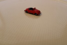 HO Scale Busch, Volkswagen Beetle Convertible Automobile, Red (C20) - $25.00