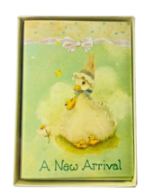 Vintage Marcel Schurman Birth Announcement Mother Goose Ducklings - $23.74 CAD
