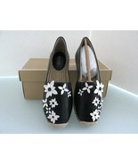 Michael Kors New (Lola) Leather Espadrille Shoes Size 7.5 - $1,398.73 MXN
