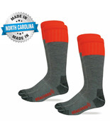 Realtree Mens Merino Wool Tall Boot Socks Steel Toe Ultra-Dri 2 Pair Pack - $15.99