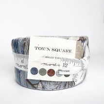 Moda Town Square By Holly Taylor Jelly Roll 40 Strips Quilt Fabric Cotton 6630JR - $99.00