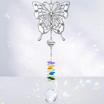 Mothers Day Gifts for Mom Wife, Butterfly Suncatcher with Tag of I Love You Gran - £27.26 GBP