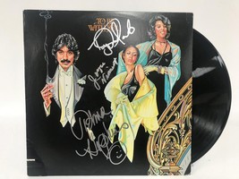 Tony Orlando &amp; Dawn all 3 Signed Autographed &quot;To Be With You&quot; Record Album - £63.00 GBP