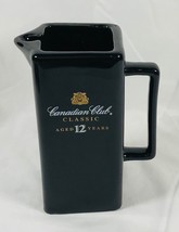 Vintage 1970s Canadian Club Classic Liquor Bar Water Pitcher 5 1/2&quot; Tall - £6.30 GBP