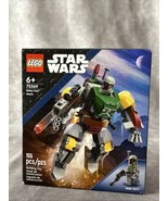 LEGO Star Wars: (2023) Boba Fett Mech 155pc Building Toy #75369 New - $12.19