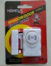 HomeL MC06-1 Door/Window Entry Wireless Remote Control Sensor Alarm Burg... - £7.93 GBP