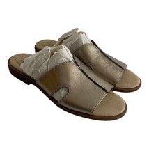 Clarks Women Shoe Size 11 Declan Flo Metallic Slide Sandals Slip On Comfort - £32.99 GBP