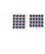 US Stamps/Postage 2 Sheets Sc #3878 Flag/Statue of Liberty MNH F-VF OG F... - £7.42 GBP