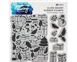Simon Hurley create. Cling Stamp 6&quot;X6&quot;-Winter Things - $18.99