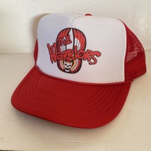 Vintage The Warriors Hat Movie Trucker Hat snapback Red Movie Cap - £13.81 GBP
