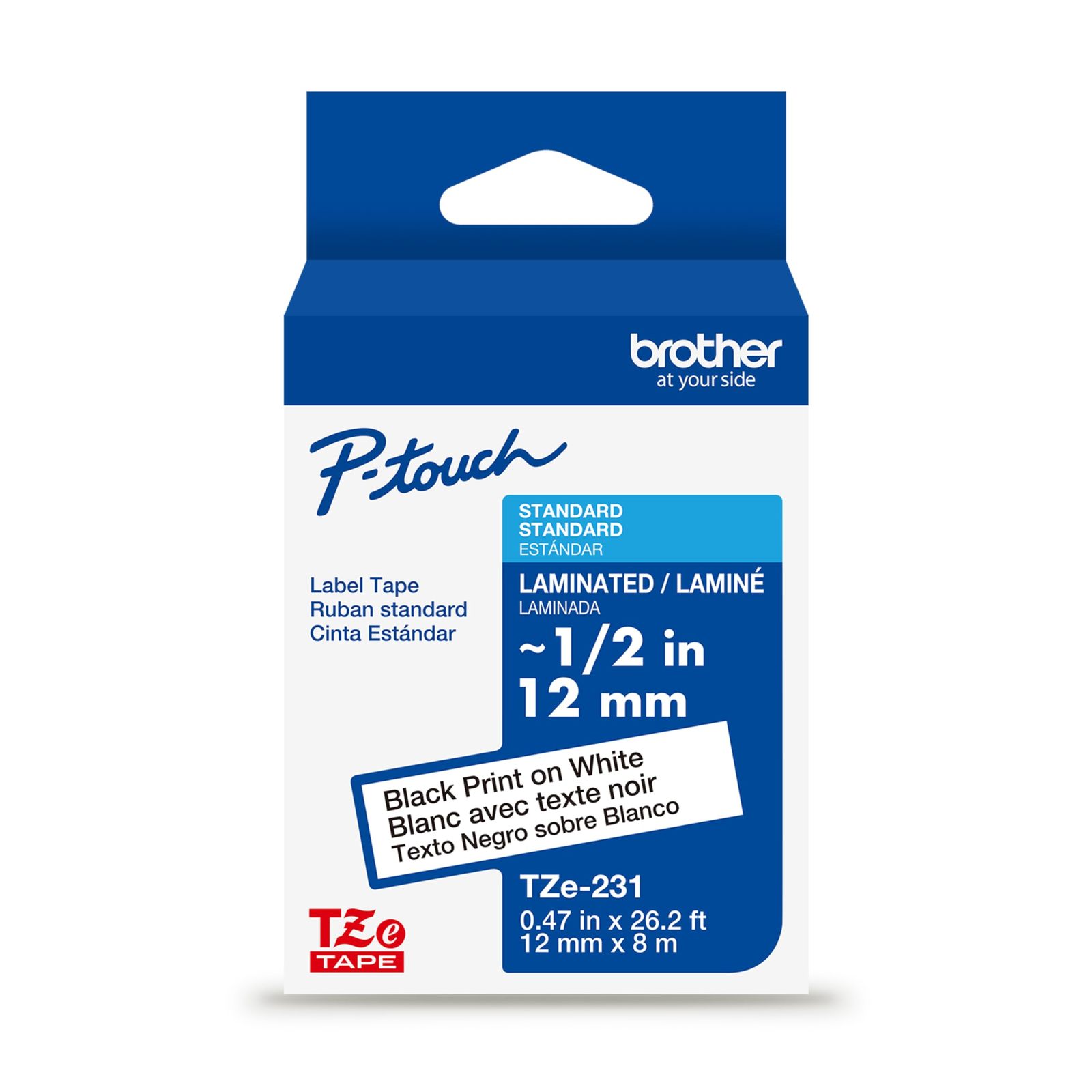 Brother Genuine P-touch TZE-AF231 Tape,1/2&quot; (0.47&quot;) Wide Acid-Free Adhes... - $23.96+
