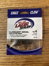 Eagle Claw Powerlight Swivel Hook Size 4 - $183.79 MXN