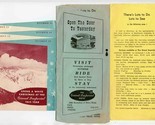 Grand Imperial Hotel Brochures Silverton Colorado 1950&#39;s Narrow Gauge Tr... - $37.59