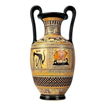 Geometric Period Vase Ancient Greek Ceramic Amphora Art Pottery Greece - £79.33 GBP