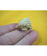 Y-POR-2) little tan red PORCUPINE rodent figurine SOAPSTONE PERU love po... - $165.48 MXN