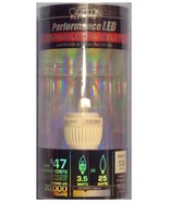 (12 LOT) Feit Dimmable Performance LED 3.5W / 25W 120V Clear CA10 E12 CF... - £116.17 GBP