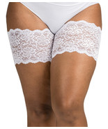 Bandelettes Anti Chafing Lace Thigh Bands - Dolce White - $21.99