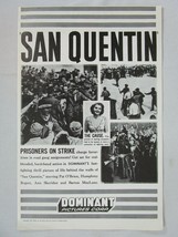 San Quentin 1956 Ann Sheridan Humphrey Bogart Film Noir Pressbook 11x17 - £27.68 GBP
