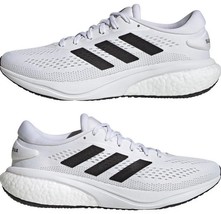 Adidas Supernova 2 Men&#39;s Running Shoes GW9089, Cloud White/Core Black Si... - $47.95