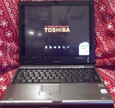 Toshiba Portege M400-S4031 12.1" Touch Screen Tablet PC Intel 1.66GHz Win 7 - $39.00
