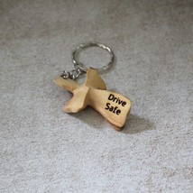 Personalized Cross Keychain, Drive Safe Keyring, be safe Keychain, drive safe, n - £31.93 GBP