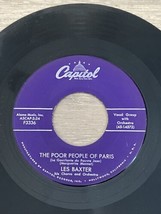 Les Baxter: Theme From Helen of Troy / The Poor People of Paris. 45 RPM Grade:Ex - £6.41 GBP