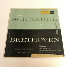 Artur Schnabel Plays Beethovens Sonatas RCA Victor LCT-1155 Collectors 1... - £13.89 GBP