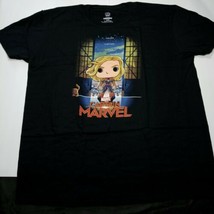 Funko Pop! Tees Captain Marvel Mens Size XL Marvel Collector Corps Exclu... - £12.46 GBP