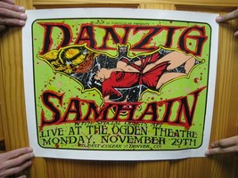 Danzig Poster Samhain Silk Screen Signed Numbered - $179.99