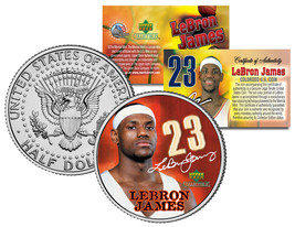 Lebron James Colorized Jfk Kennedy Half Dollar U.S. Coin * PRE-ROOKIE * Licensed - £6.71 GBP
