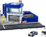 NEW Matchbox Action Drivers Police Station Dispatch Playset w/ lights &amp; ... - £14.80 GBP