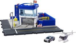 NEW Matchbox Action Drivers Police Station Dispatch Playset w/ lights &amp; ... - £14.90 GBP