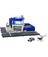 NEW Matchbox Action Drivers Police Station Dispatch Playset w/ lights &amp; ... - £14.87 GBP