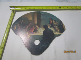 JESUS HAND FAN CARDBOARD PIECE HILL FARM NURSING HOME ANNVILLE PA 1930S ... - £14.51 GBP