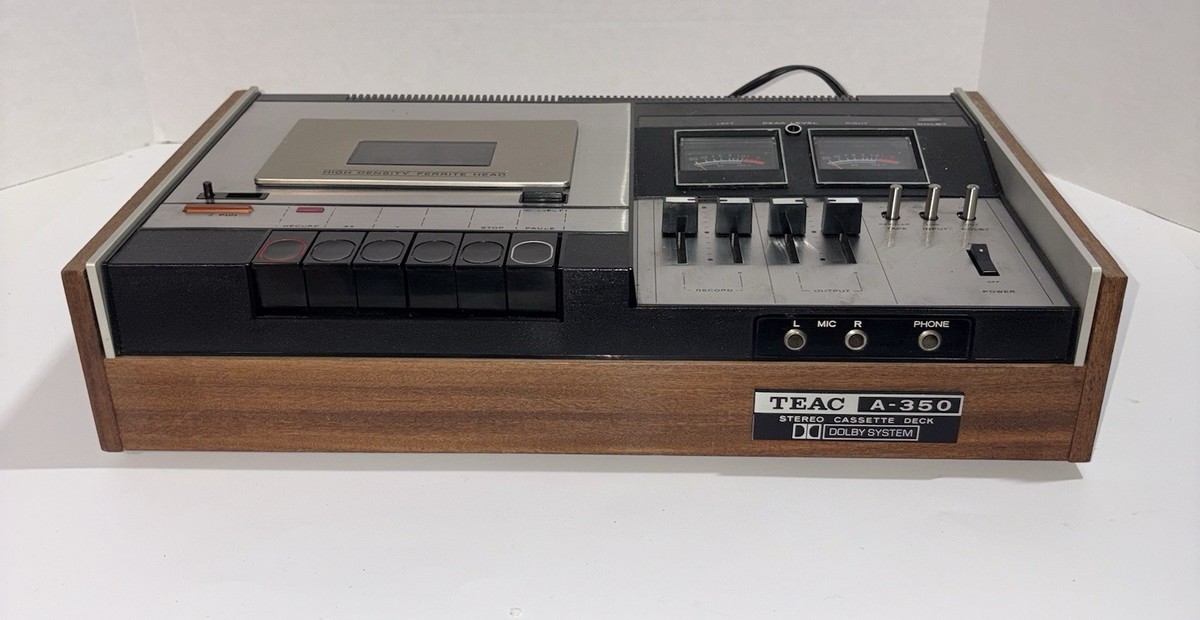 TEAC テアック A-350 ステレオカセットデッキ 本体 Used Teac A-350 Tape recorders for Sale | HifiShark.com