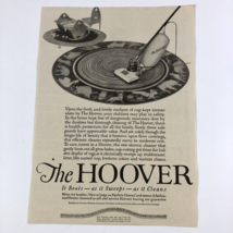 1930's Hoover Vacuum Cleaner Vintage Print Ad sweeps as it cleans Baby room crib - $15.73