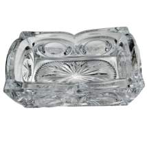 EAPG U.S. Glass #15155 Cromwell Knobby Bullseye lay down toothpick holder 3.5in - £39.30 GBP