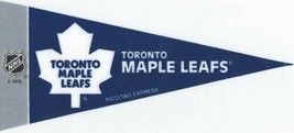 Toronto Maple Leafs NHL Felt Mini Pennant 4&quot; x 9&quot; Banner Flag Souvenir NEW - £2.88 GBP
