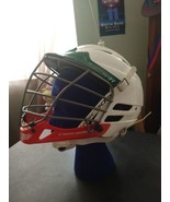 Cascade CPV-R Series Lacrosse Helmet MLL White Red Green SIZE S/M EXCELL... - $757.54 MXN