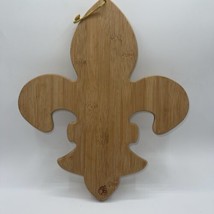 Totally bamboo fleur De Lis Cutting Board/hanging Sign 15” x 12.5” - £14.24 GBP